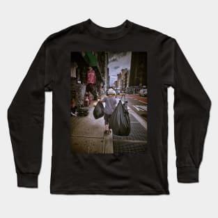 China Town, Tribeca, Manhattan, New York City Long Sleeve T-Shirt